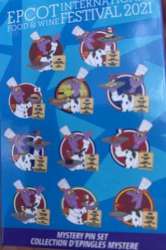44541 - EPCOT International Food & Wine Festival 2021 - Figment Mystery Collection - Unopened Box - Walt Disney World alternate image
