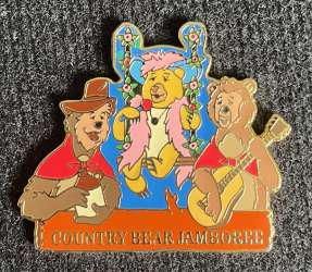 62703 - Country Bear Jamboree - Teddi Barra, Liver Lips & Ted - Walt Disney World alternate image