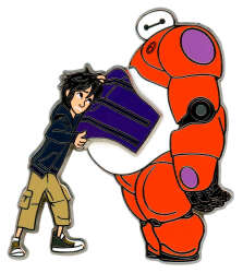 Hiro Putting On Baymax's Armour