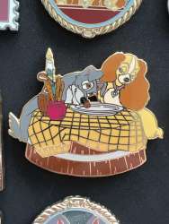 62730 - Disney Auctions - Lady and the Tramp sharing a Meatball - Walt Disney Studios alternate image