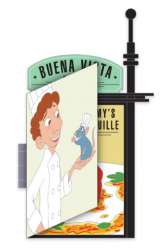 44413 - Buena Vista Cafe Series - Linguini and Remy - Disney Employee Center alternate image