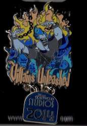 Villains Unleashed Event Logo Pin - Hades - WDW