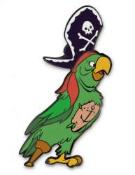45083 - D23 Exclusive Walt Disney World 50th Anniversary - Peg Leg Parrot - Disney Fan Club alternate image