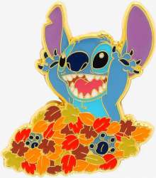 44207 - BoxLunch - Lilo & Stitch - Stitch - Autumn Leaves Fun - Loungefly alternate image