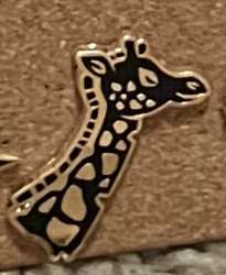 Animal Kingdom 25th Anniversary - D23 Celebrates 25 Years of Animal Kingdom Pin Set - Reticulated Giraffe - D23
