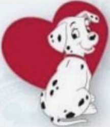 44576 - 101 Dalmatians - Coeur (Heart) - Disneyland Resort Paris alternate image