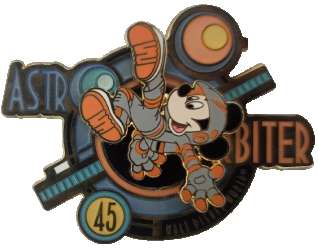 62981 - Cast Exclusive Attraction Anniversaries Series - Astro Orbiter 45th Anniversary Spinner - Theme Park Cast Member Exclusive alternate image