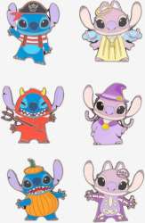 44342 - Hot Topic - Lilo & Stitch Halloween Blind Box - Pirate Stitch - Loungefly alternate image