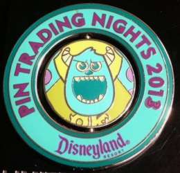 44638 - Pin Trading Night 2013 - Sulley Spinner - Disneyland Resort alternate image