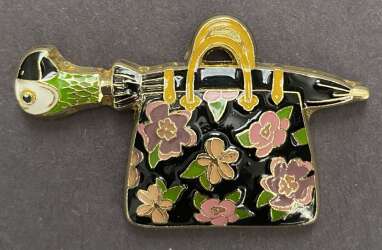 Carpet Bag and Parrot Umbrella