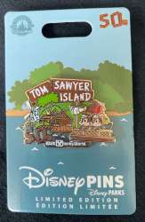 63257 - Attraction Anniversaries - Tom Sawyer Island 50th Anniversary - Chip and Dale - Walt Disney World alternate image