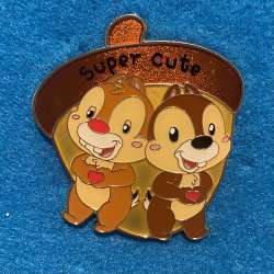'Super Cute Stylized Characters - Chip and Dale with Acorn - SDR'