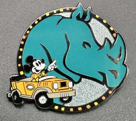 Safari Mickey with Rhino