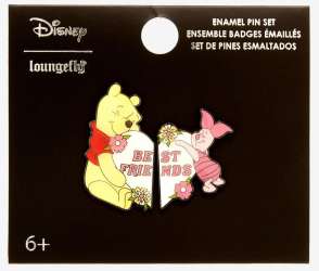 63295 - Hot Topic - Disney - Winnie The Pooh Best Friends Heart Set - Full Set - Loungefly alternate image