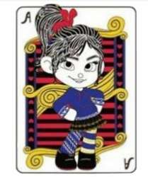 Kitty &amp; Hero Playing Cards - Vanellope - DSSH