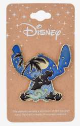 63349 - BoxLunch - Lilo & Stitch - Lilo & Stitch Surfing Stitch Silhouette - Disney Licensed alternate image