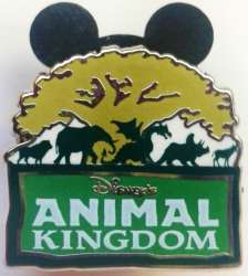 44098 - Tiny Kingdom Second Edition Series 2 Mystery Collection - Animal Kingdom Logo - Walt Disney World alternate image