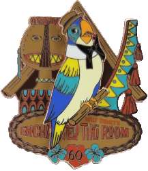 The Enchanted Tiki Room 60th Anniversary - Juan the Barker Bird with Marquee - DLR