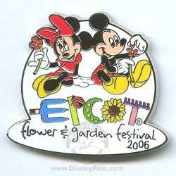 'EPCOT International Flower &amp; Garden Festival 2006 - Minnie and Mickey - WDW'