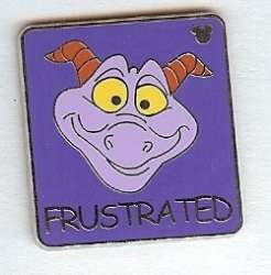 18252 - 2009 Hidden Mickey - Figment Emotions - Figment Emotions Frustrated - Walt Disney World alternate image