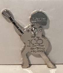 63569 - Disney100 The Exhibition - Silver Silhouettes 6 Pin Set - Full Set - Disney Licensed alternate image