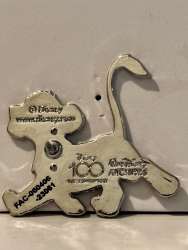 63569 - Disney100 The Exhibition - Silver Silhouettes 6 Pin Set - Full Set - Disney Licensed alternate image