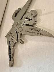 63571 - Disney100 The Exhibition - Silver Silhouettes 6 Pin Set- Tinker Bell ONLY - Disney Licensed alternate image