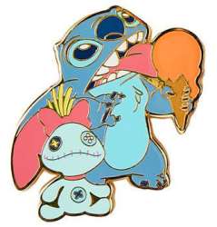 Stitch Beach Vibes Blind Box - Stitch Eating Ice Cream with Scrump - LFLY