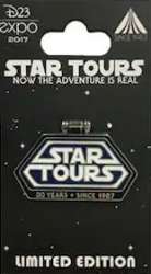 63603 - D23 Expo 2017 - Star Tours - 30 Years Hinged Pin - Disney Fan Club alternate image