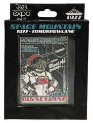 63605 - D23 Expo 2017 - Space Mountain 40th Anniversary - Poster Jumbo - Disney Fan Club alternate image