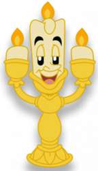 45702 - Beauty and the Beast aDorbs! Mystery Collection - Lumiere - Walt Disney Imagineering alternate image