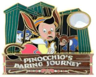Piece of Disneyland History - Pinocchio&#039;s Daring Journey (2014) - DLR