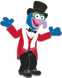 45189 - D23 Gold Member Muppets Haunted Mansion - Tuxedo Gonzo - Disney Fan Club alternate image