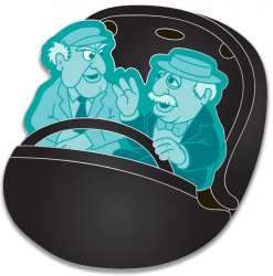 D23 Gold Member Muppets Haunted Mansion - Statler and Waldorf Doom Buggy - D23