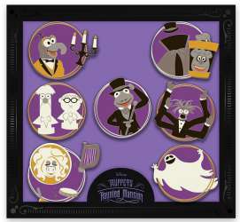 D23 Gold Member Muppets Haunted Mansion - Muppets Haunted Mansion 7-Pin Set - D23