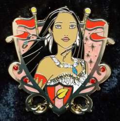 840 - Princess Jeweled Crest Collection - Pocahontas alternate image