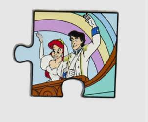 63907 - Loungefly - Triton's Gift Puzzle - Ariel and Prince Eric - Loungefly alternate image