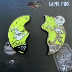 Nightmare Before Christmas 30th Anniversary - Jack Skellington and Zero Connecting Set - Full Set - DLIC