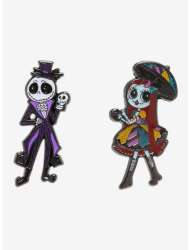 55967 - Hot Topic - Disney - Dapper Jack & Sally - Loungefly alternate image