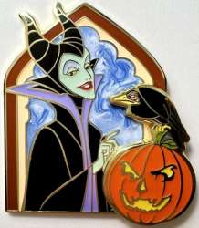 Disney Pins Blog (DPB) Exclusives - DPB - Halloween Pin - Maleficent &amp; Diablo - DLIC