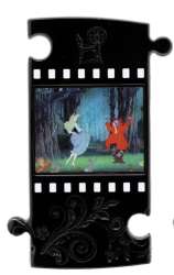 Pink A La Mode (PALM) - Sleeping Beauty Final Frames Puzzle - Briar Rose Dancing with Woodland Creatures - DLIC