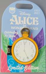 45896 - Alice in Wonderland 70th Anniversary - Pocket Watch - Queen and King of Hearts - Disneyland Resort alternate image