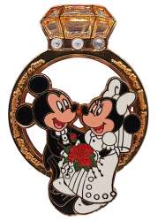 Mickey and Minnie Wedding Ring