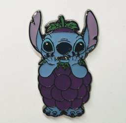 64010 - Hot Topic - Summer Fruit Stitch Blind Box - Grapes Stitch - Loungefly alternate image