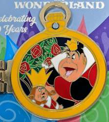 45896 - Alice in Wonderland 70th Anniversary - Pocket Watch - Queen and King of Hearts - Disneyland Resort alternate image