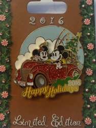 64023 - Christmas 2016 - Happy Holidays 2016 - Mickey and Minnie - Disney Vacation Club alternate image
