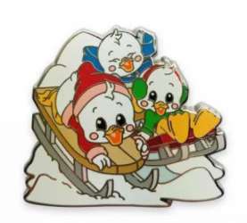 45925 - Disney Christmas Cuties Mystery Collection - Huey, Dewey & Louie Sledding alternate image