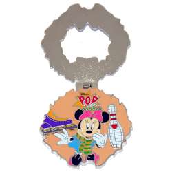64036 - Resort Holiday Collection 2016: Jeweled Wreaths - Pop Century - Minnie Wreath - Walt Disney World alternate image