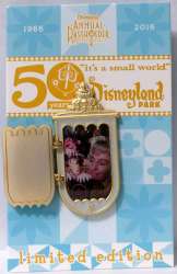 it&#039;s a small world 50th anniversary - Mary Blair Marquee - DLR