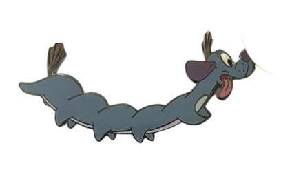 Disney Dogs Framed Set - Dogerpillar ONLY (Alice in Wonderland)
